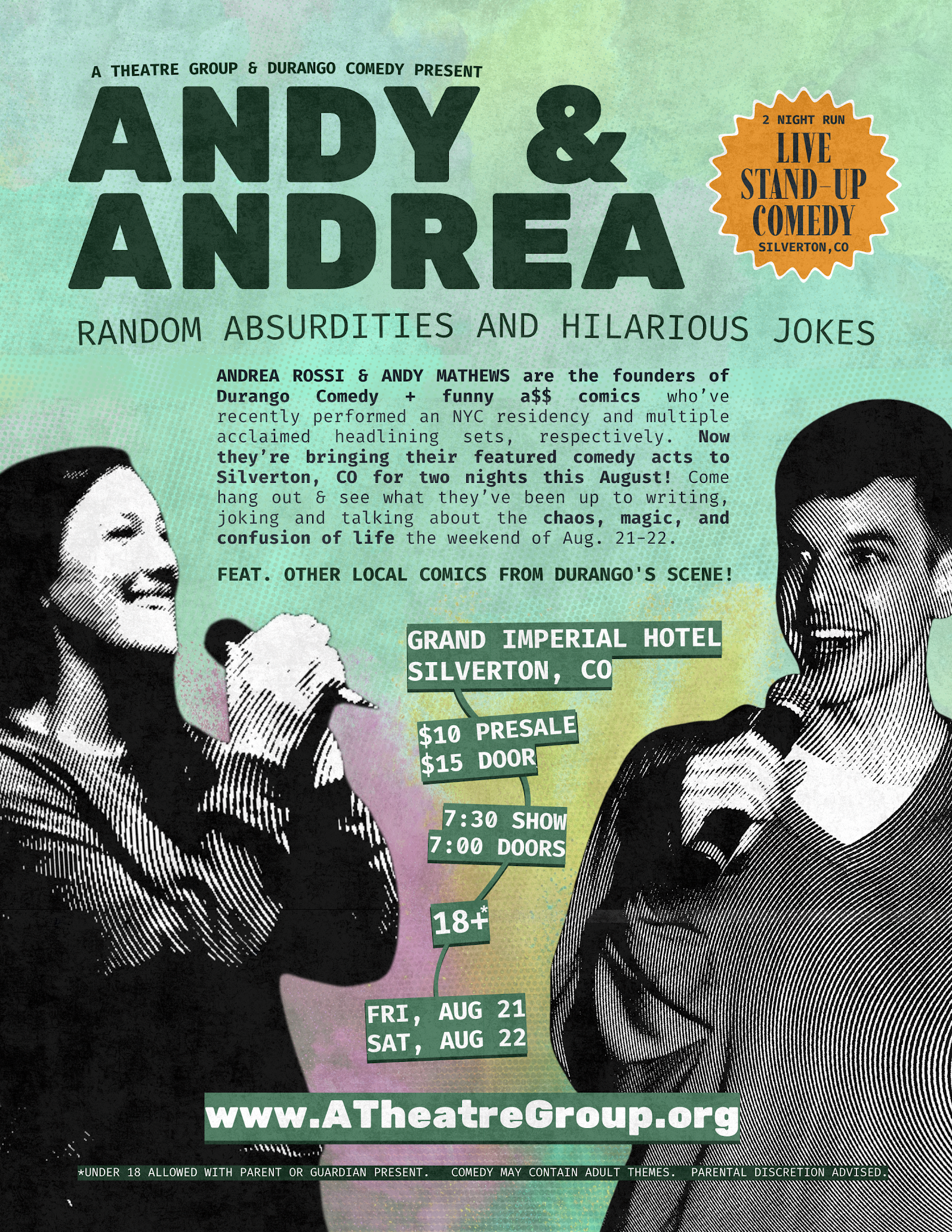 Andy & Andrea: Random Absurdities and Hilarious Jokes